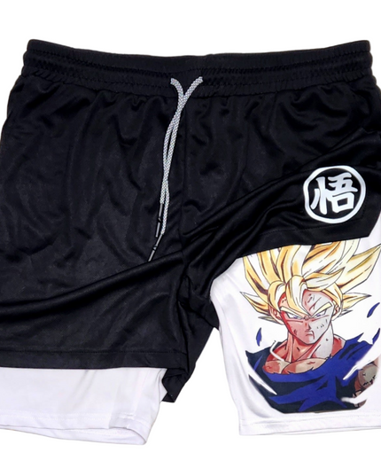 Ss Goku "Anime × Gym" Shorts