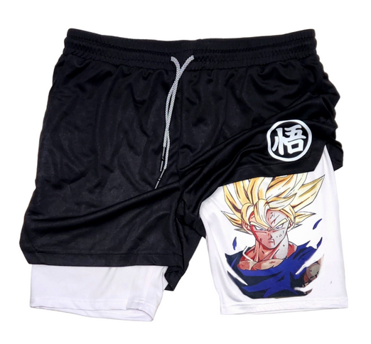 Ss Goku "Anime × Gym" Shorts