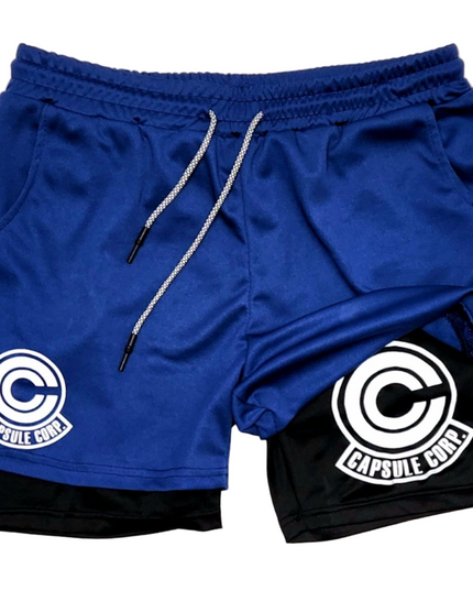 Vegeta Capsule Corp "Anime × Gym" Shorts