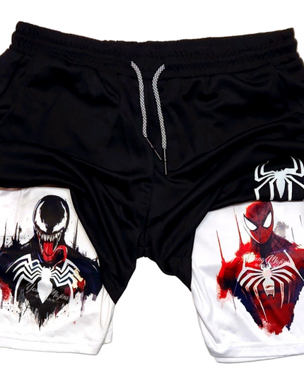 Spiderman VS. VENOM "Gym Shorts"