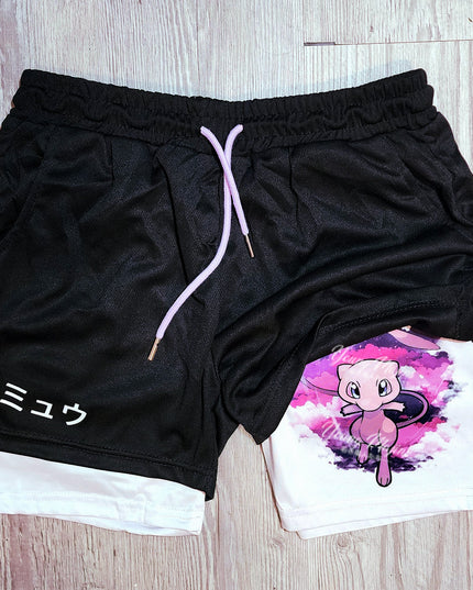 Mew "Anime" Gym Shorts