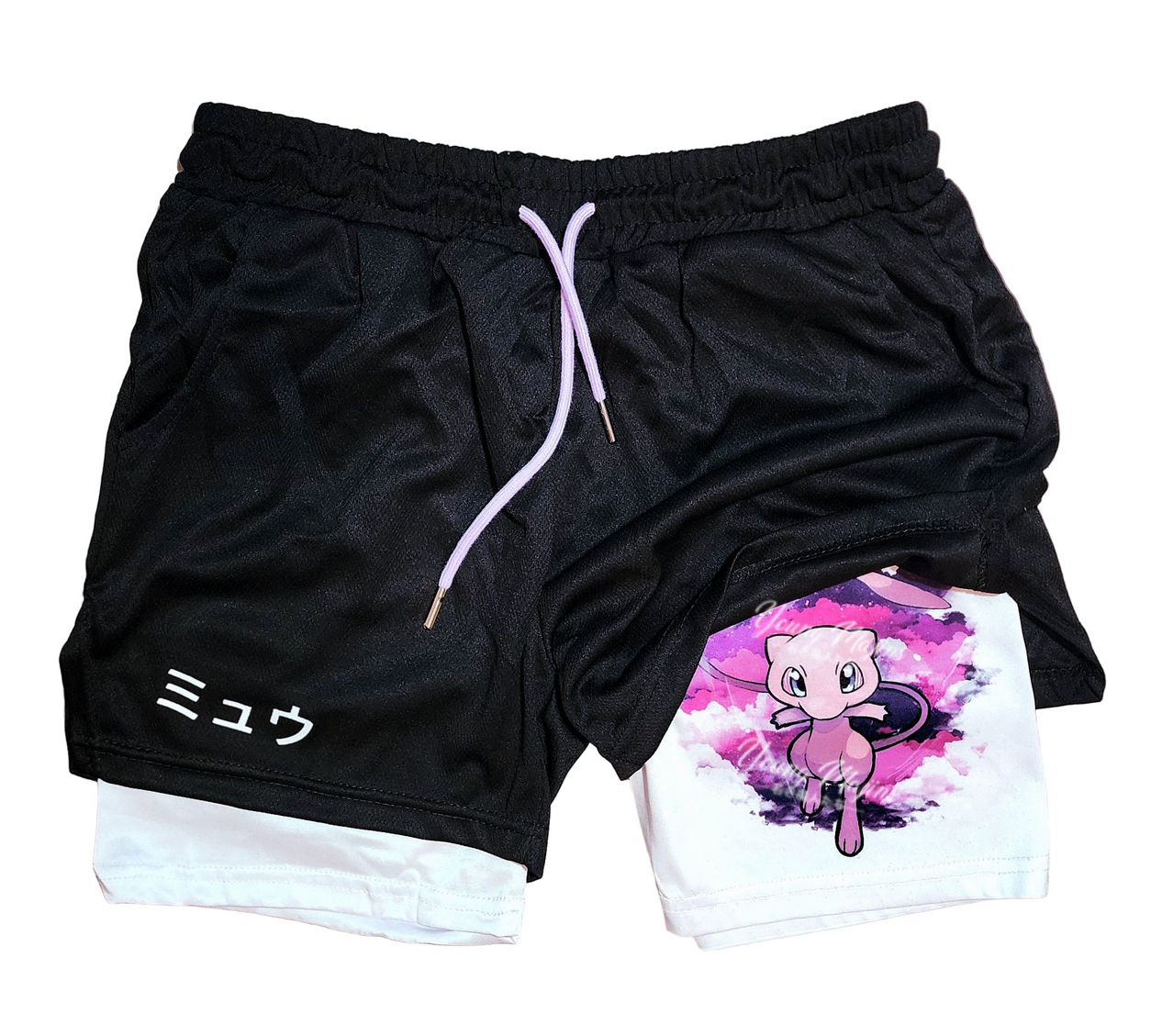 Mew "Anime" Gym Shorts