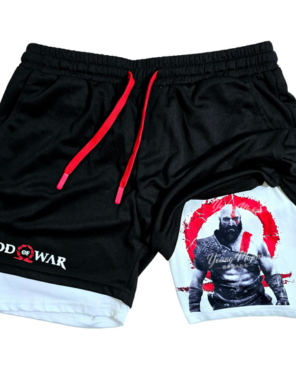 God Of War " Kratos" Gym Shorts
