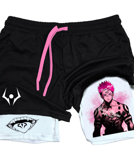 Sukuna "Anime × Gym" Shorts