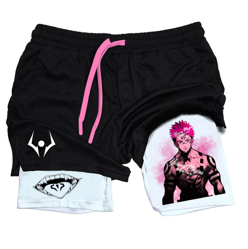 Sukuna "Anime × Gym" Shorts