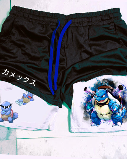 Blastoise "Anime" Gym Shorts