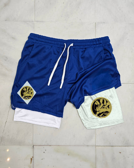 Power Ranger "Blue" Gym shorts