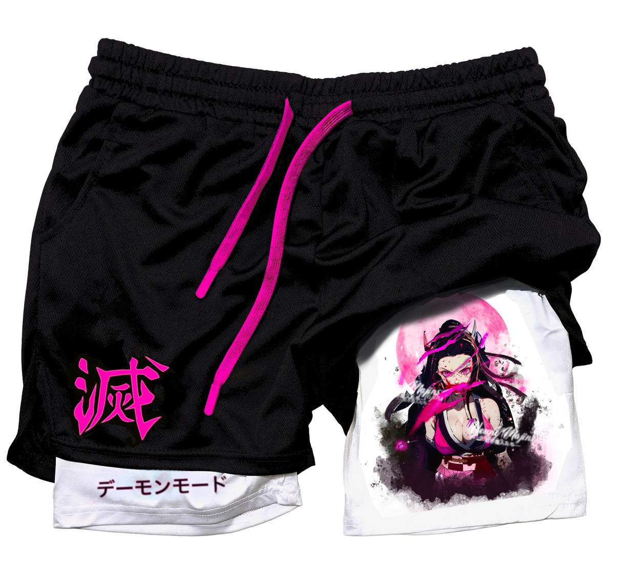 Nezuko Demon Mode "Anime × Gym" Shorts