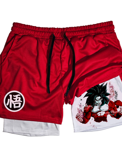 Ss4 Goku "Gym" Shorts