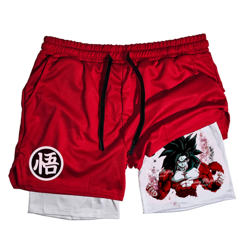 Ss4 Goku "Gym" Shorts
