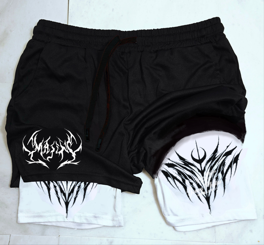 Gothic Bat "Performance " Shorts