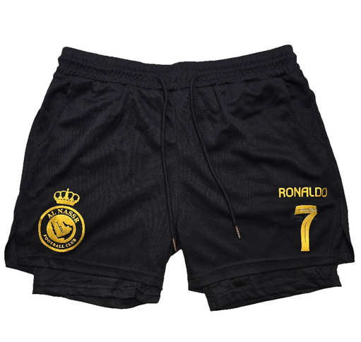 Ronaldo "Al-Nassr" Fitness Shorts