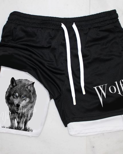 Stay Hungry "WOLF" Gym Shorts