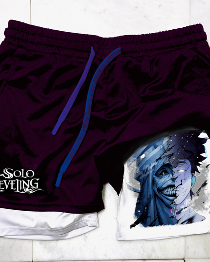 Solo Leveling  "Anime" Gym Shorts