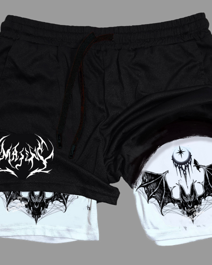 Gothic Bat "Performance " Shorts