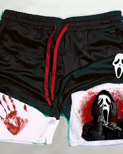 Ghost Mode" Gym Shorts