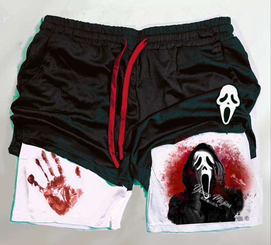 Ghost Mode" Gym Shorts