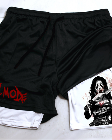 Killa Mode" Gym Shorts