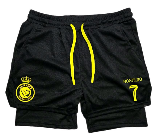 Ronaldo "Al-Nassr" Fitness Shorts