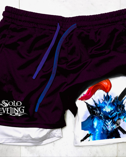 Solo Leveling Igris  "Anime" Gym Shorts