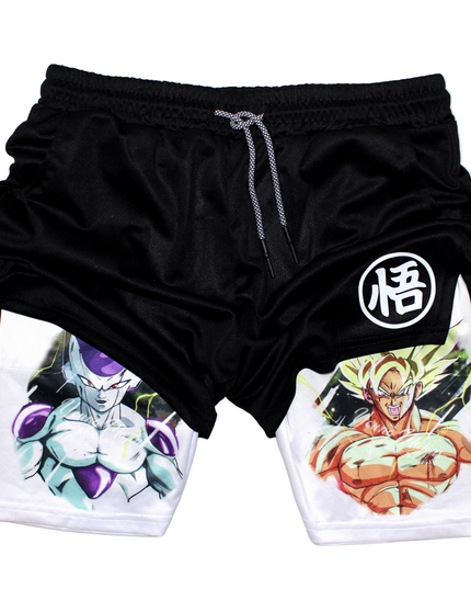Ss Goku VS Frieza "Anime × Gym" Shorts