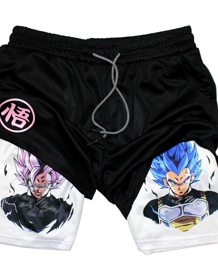 Goku Rose VS Vegeta Blue"Anime × Gym"