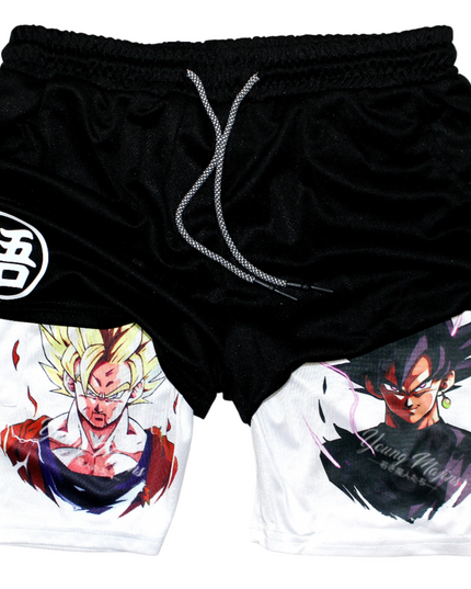 Goku Black VS. Ss Goku "Gym Shorts"