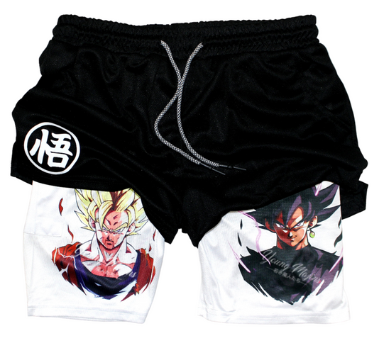 Goku Black VS. Ss Goku "Gym Shorts"