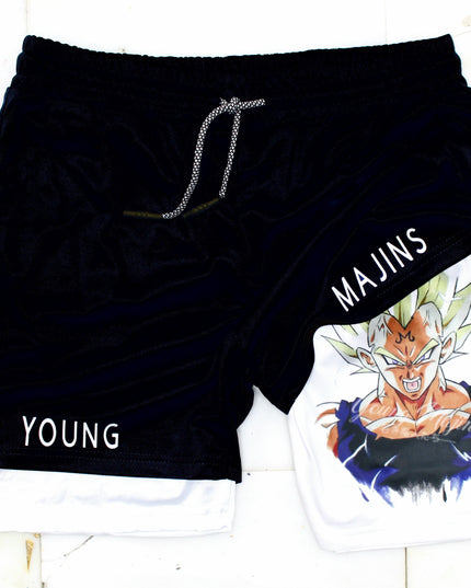 Majin Vegeta 2 "Gym" Shorts