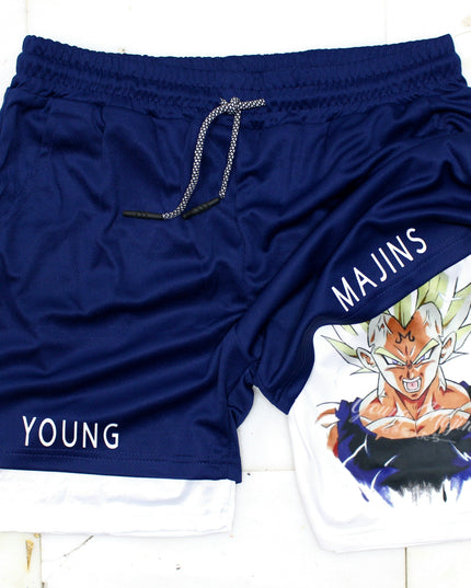 Majin Vegeta 2 "Gym" Shorts
