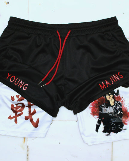 Mikasa "Tatakae" Gym Shorts