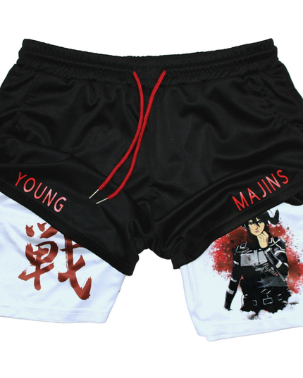 Mikasa "Tatakae" Gym Shorts