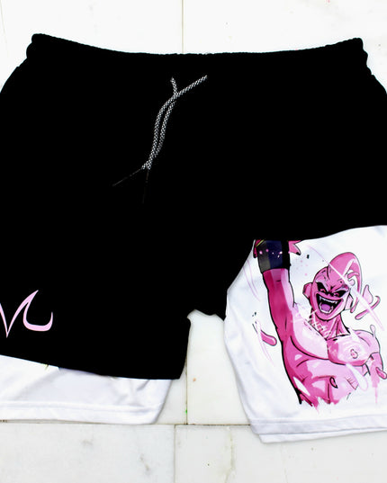 Kid Buu Destruction "Anime Gym" Shorts