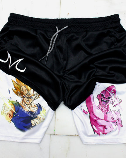 Kid Buu Destruction "Anime Gym" Shorts