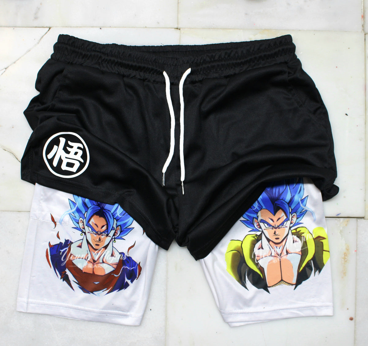 Gogeta VS. Vegito "Anime Gym" Shorts