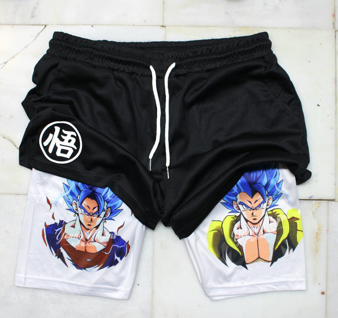 Gogeta VS. Vegito "Anime Gym" Shorts