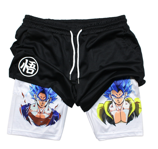 Gogeta VS. Vegito "Anime Gym" Shorts