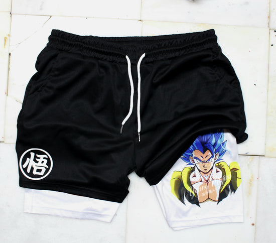 Gogeta VS. Vegito "Anime Gym" Shorts