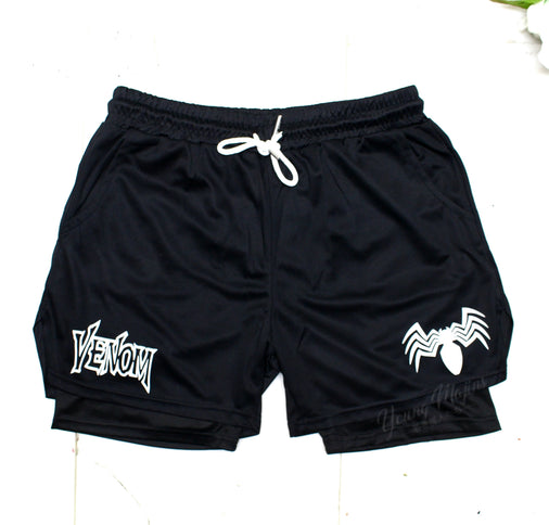Venom Black "Gym Shorts"
