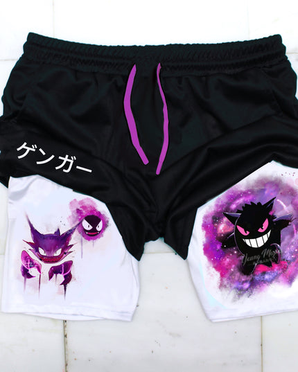 GENGAR "Dream Eater "Gym Shorts