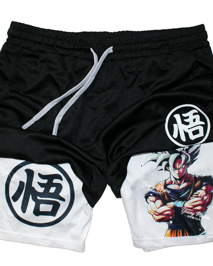 Ultra Instinct Goku "Anime" Gym Shorts
