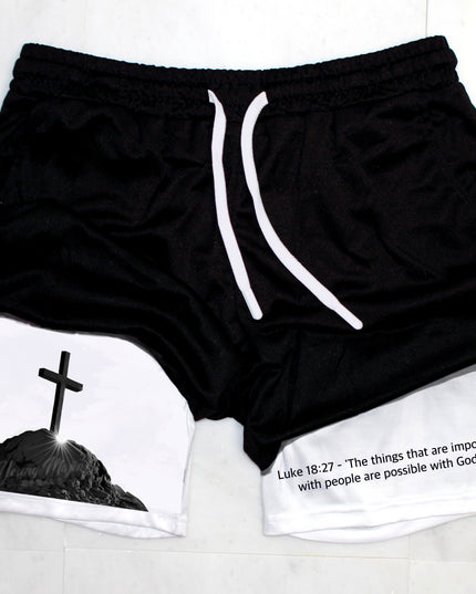 Religion "Performance" Gym Shorts