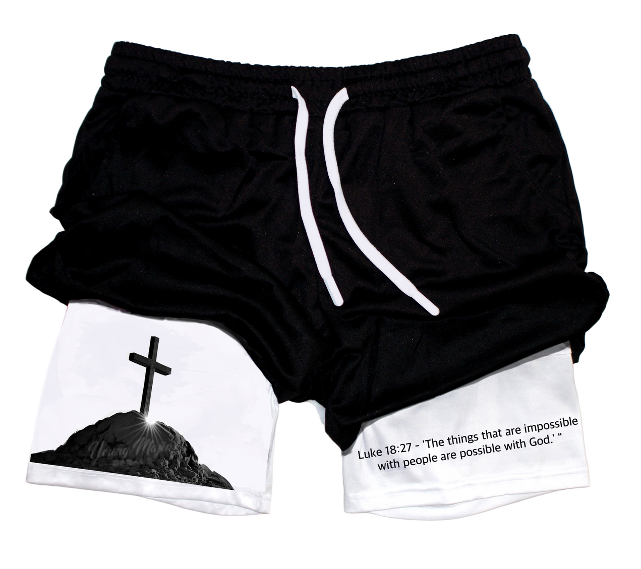 Religion "Performance" Gym Shorts
