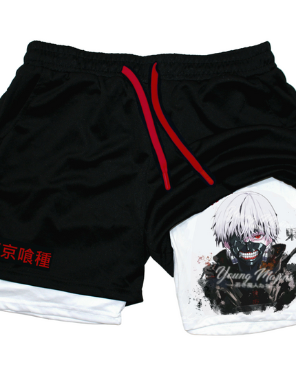 Toky Ghoul"anime Gym Short"