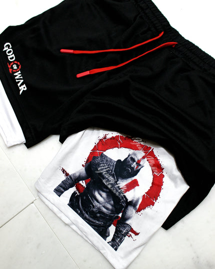 God Of War " Kratos" Gym Shorts