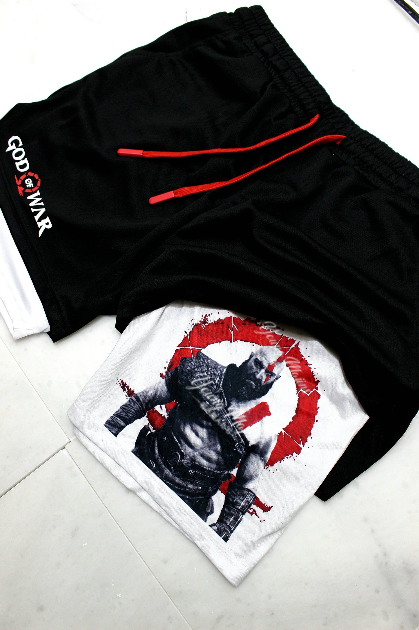 God Of War " Kratos" Gym Shorts