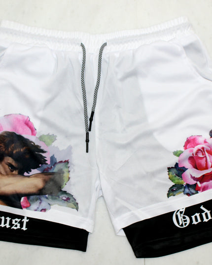 Religion "Fallen Angel"Performance" Gym Shorts