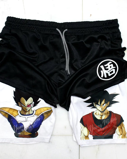OG Goku and Vegeta "Gym Shorts"