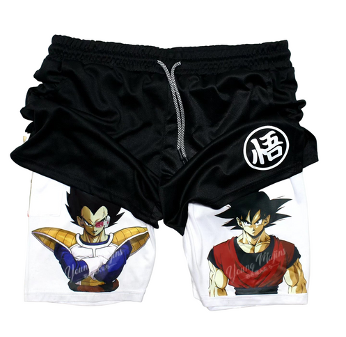 OG Goku and Vegeta "Gym Shorts"