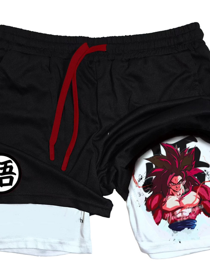 Ss4 Goku "Gym" Shorts